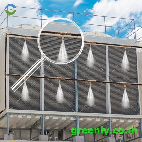 air conditioner condenser coil misting system