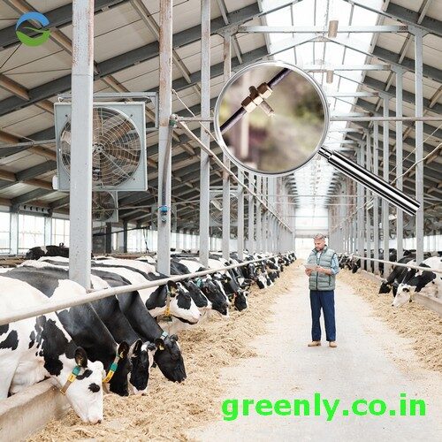 Animal livestock misting system cows horse poultry