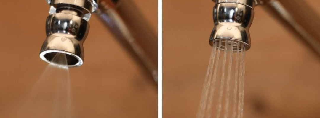 Why water conservation nozzles are energy efficient ?