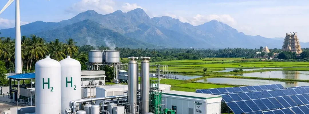 Green hydrogen in Southern India