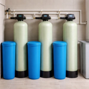 Multiple-Bathroom-Water-Softener