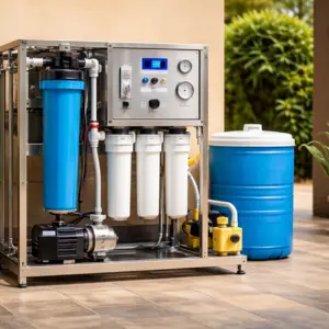 200 LPH-Semi Automatic RO-TDS upto 3000-Recovery 50