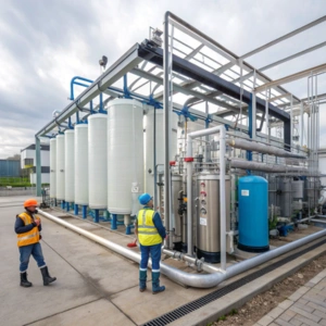 MBR (Membrane Bio-Reactor) STP