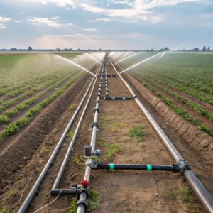 Pipe network (main, sub-main, laterals)