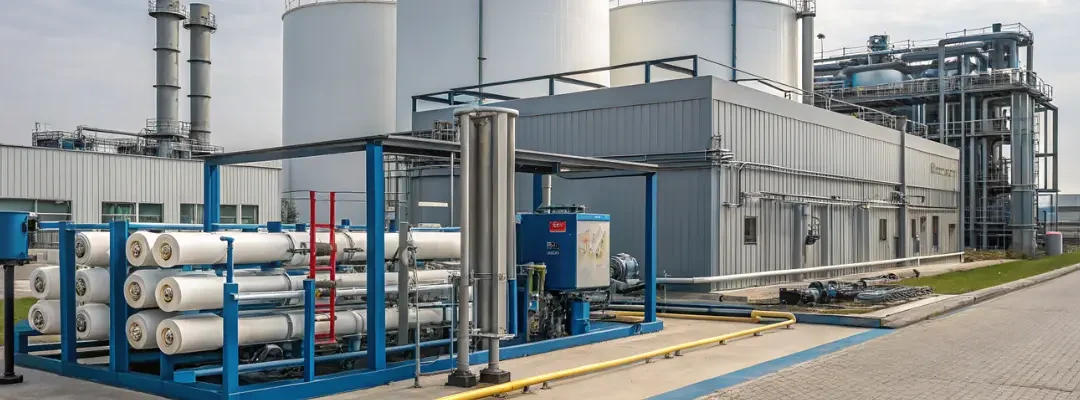 RO water plant for chemical plant