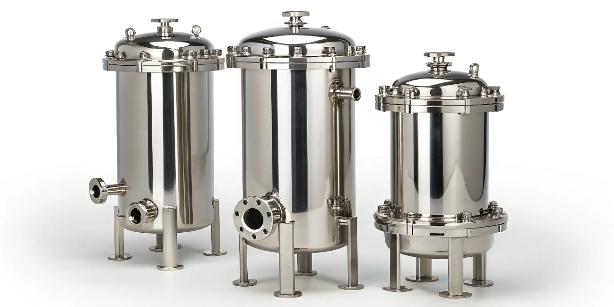 Stainless Steel Multi-Cartridge Filter Housings Stand Out Stainless Steel Multi-Cartridge Filter Housings Stand Out