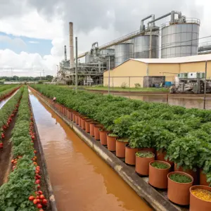Tomato Plants & Brown Sugar Water