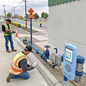 Municipalities & Utilities<br />
Smart metering and leak detection for public infrastructure