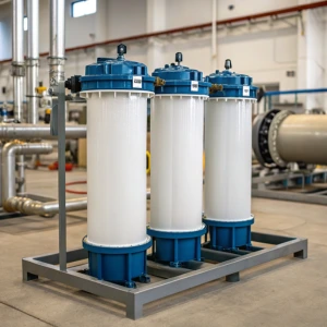 Industrial water pre-filtration