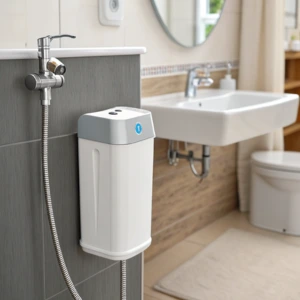 Mini Water Softener for Bathroom