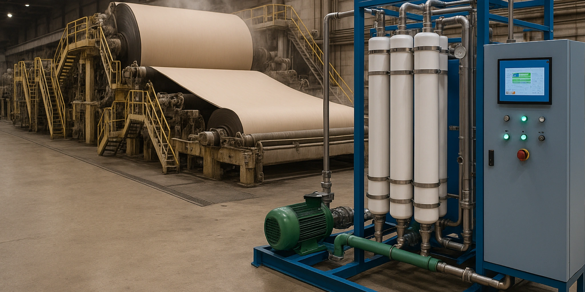 paper Mill with Smart RO Integration paper Mill with Smart RO Integration