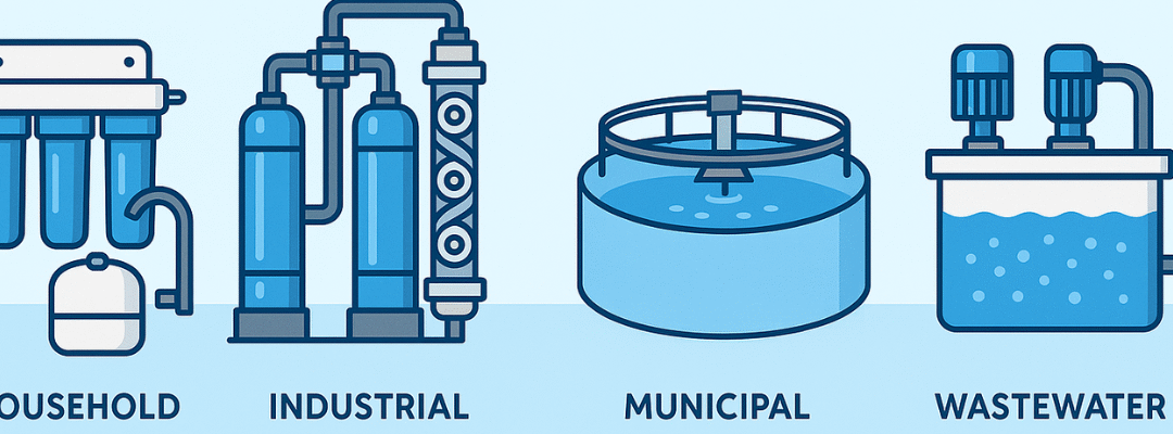 Different Types of Water Treatment Systems