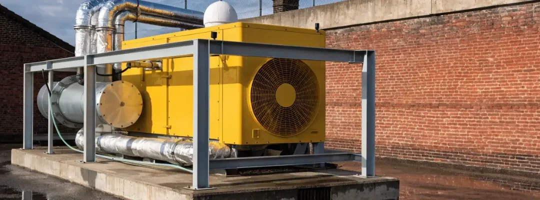 Heat Pump Provides Heating and Cooling (1)