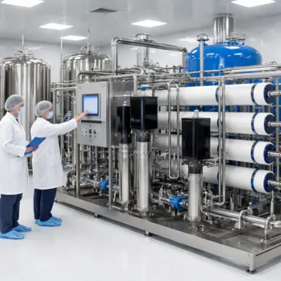 Pharmaceutical Industry RO Plants