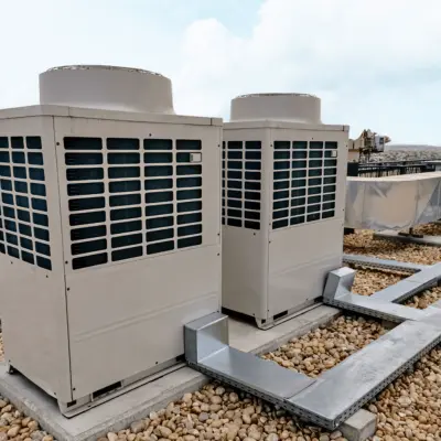 heat pump Industrial plants and warehouses
