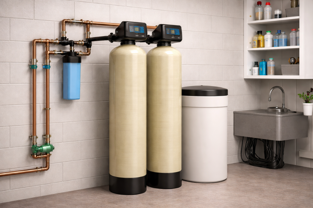 whole house water softener